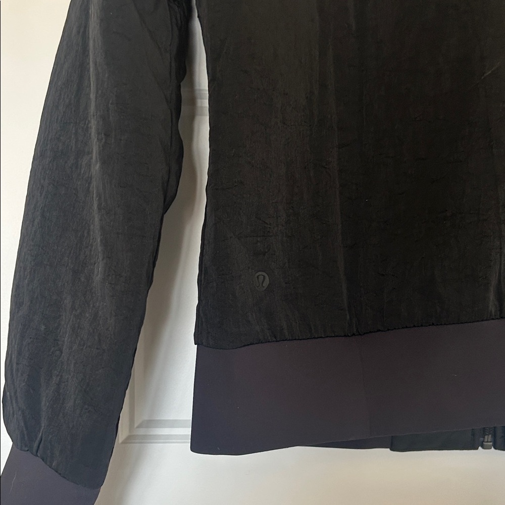 lululemon athletica Black Bomber Jacket - Picture 3 of 4